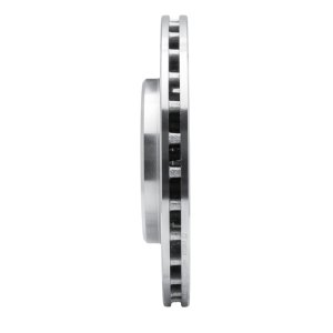 Mercedes-Benz B200 Brake Rotor (1) - Front Left - R1 Concepts - Drilled & Slotted - Silver - `06-`11